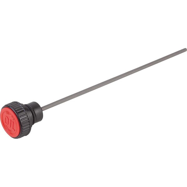 Kipp Plug W. Dipstick, Form:B With Ventilation, D=30, D1=18, Thermoplastic K0462.23018